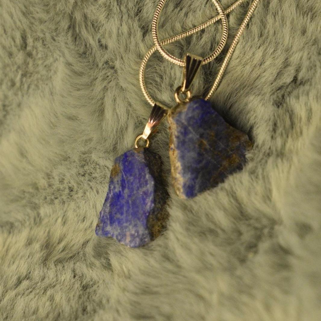 Lapis Lazuli - 925 Sterling Silver Necklace