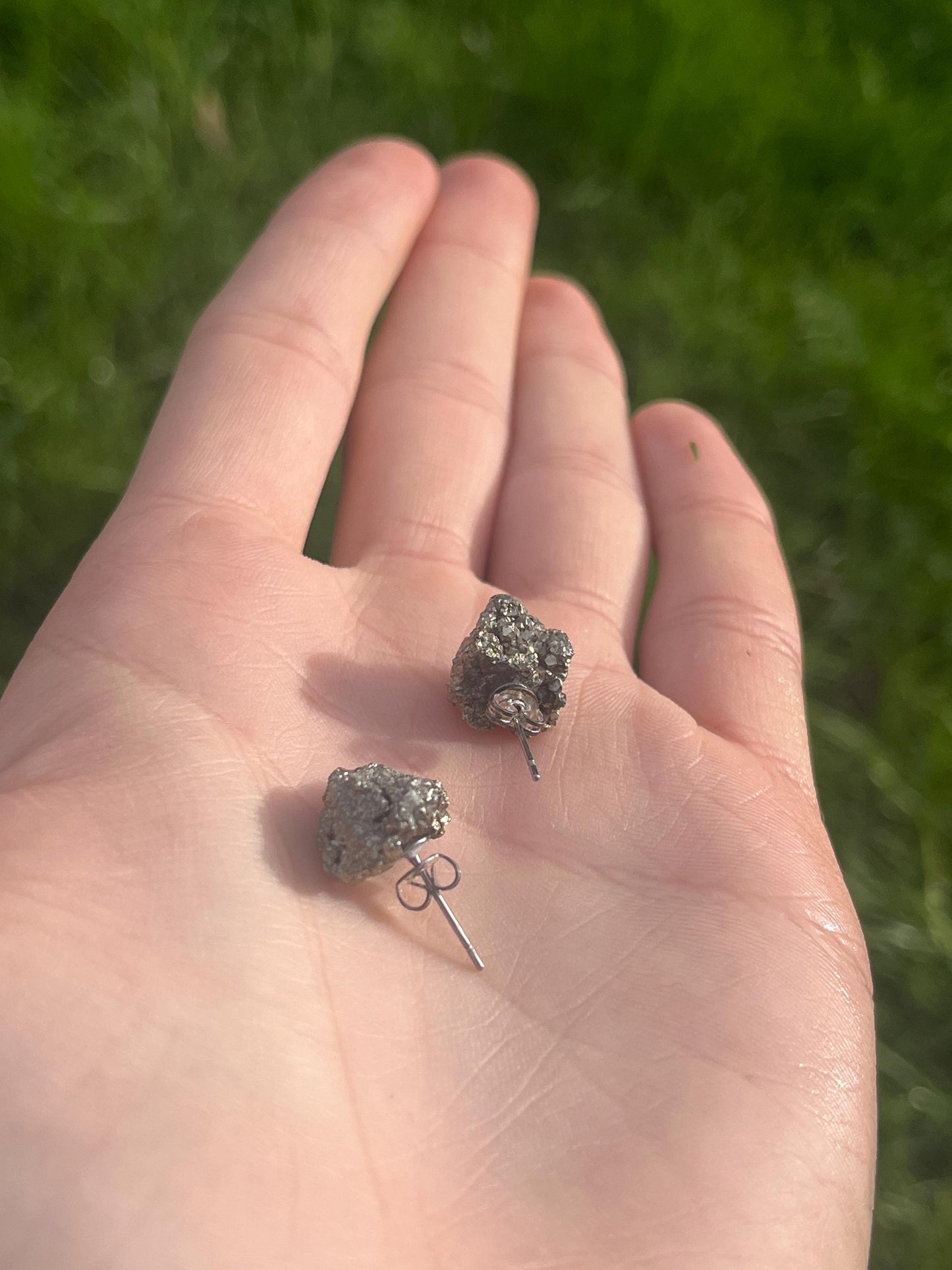 Pyrite - 925 Sterling Silver Earrings