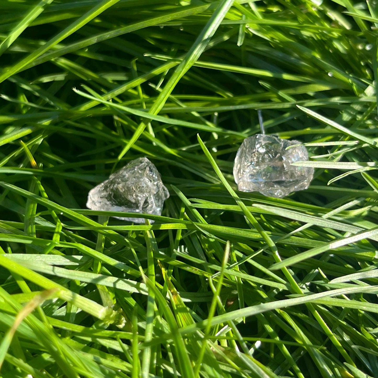 Quartz Earrings 925 Sterling Silver