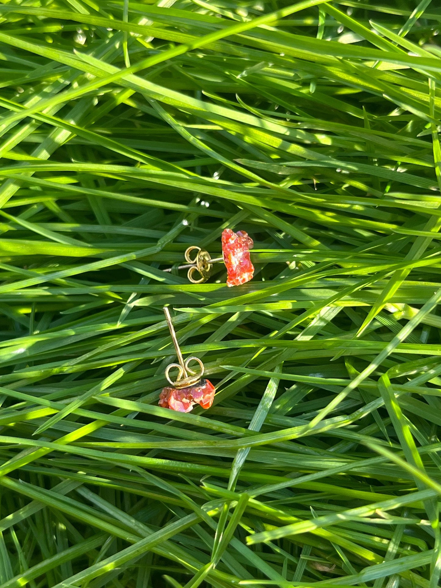 Vanadinite 925 Sterling Silver Earrings