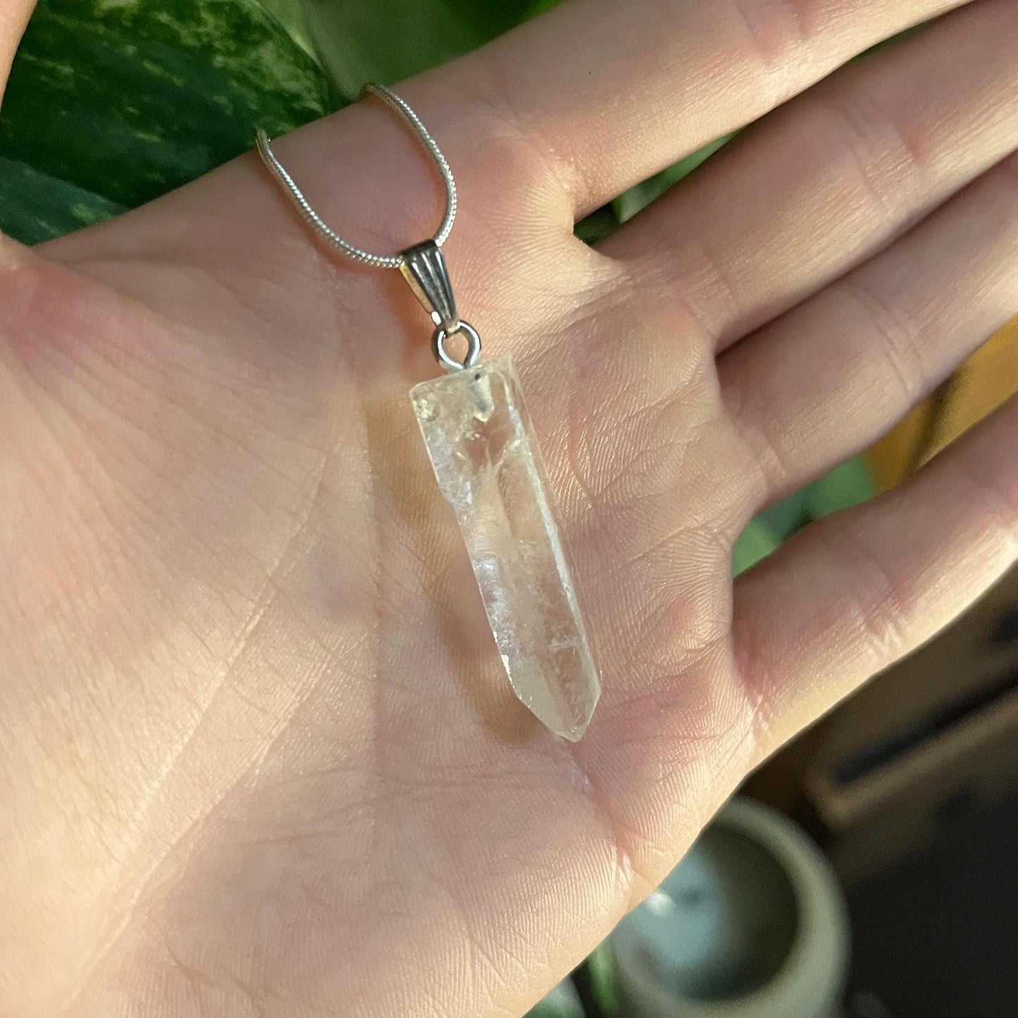 Quartz 925 Sterling Silver Necklace