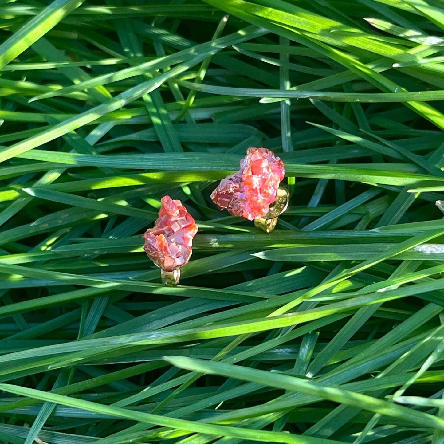 Vanadinite 925 Sterling Silver Earrings