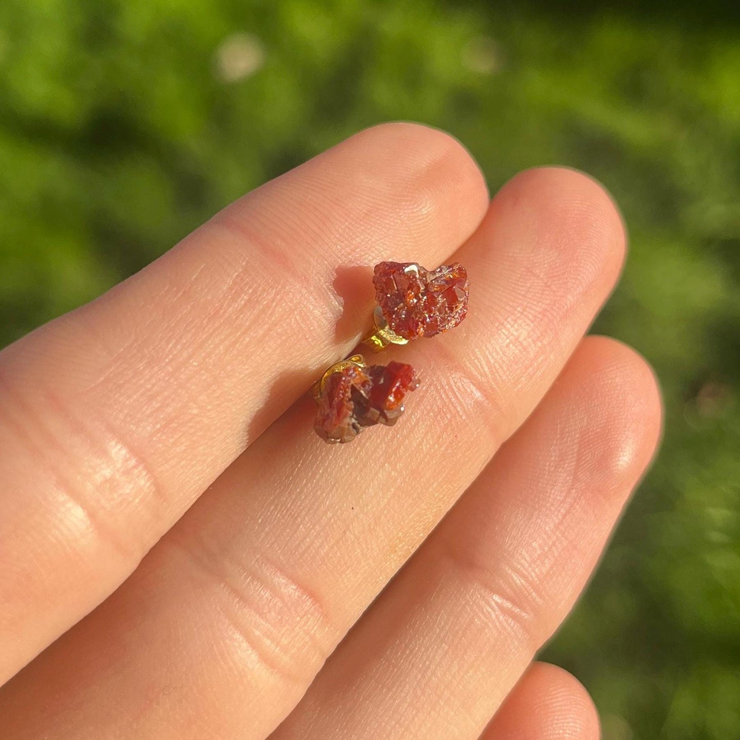 Vanadinite 925 Sterling Silver Earrings